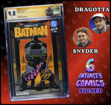 ABSOLUTE BATMAN #1 SS CGC 9.8 🔥 1ST PTG COVER A SIGNED BY DRAGOTTA & SNYDER