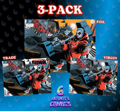 ABSOLUTE BATMAN 22 🦇 SOY 3PACK TRADE, VIRGIN, FOIL WRAPAROUND SURPRISE VARIANT