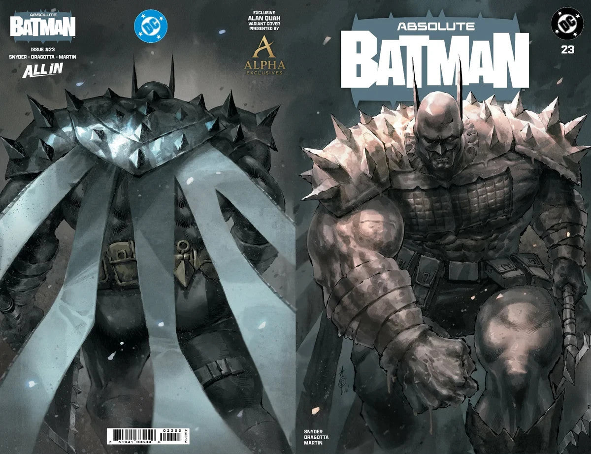 ABSOLUTE BATMAN 23 🦇  ALAN QUAH EXCLUSIVE WRAPAROUND TRADE DRESS VARIANT