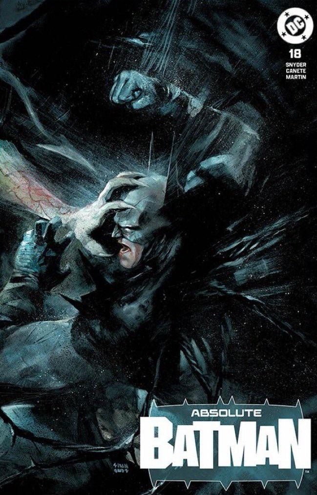 ABSOLUTE BATMAN #18 🦇🔥 BATMAN BOOK SIGNED BY MARTIN SIMMONDS CONNECTING SET
