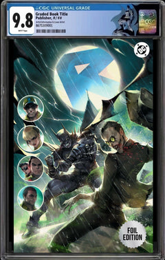 ABSOLUTE BATMAN #20 CGC 9.8🔥 IVAN TAO VIRGIN FOIL ‼️ LMT 1K PRE 5/13