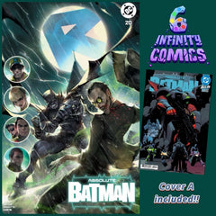 ABSOLUTE BATMAN #20 🦇🔥 IVAN TAO TRADE DRESS INFINITY6COMICS LMT 1K ‼️ PRE 5/13