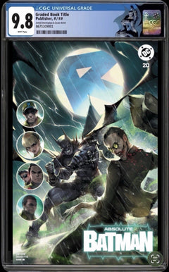 ABSOLUTE BATMAN #20 CGC 9.8 🔥 IVAN TAO TRADE DRESS ‼️ PRE 5/13