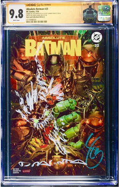 ABSOLUTE BATMAN 20 SS CGC 9.8🔥 GIANG REMARK 2x SIGNED DRAGOTTA & SNYDER