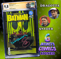 ABSOLUTE BATMAN #11 SS CGC 9.8 🔥 DRAGOTTA COVER A 2x SIGNED DRAGOTTA AND SNYDER