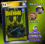 ABSOLUTE BATMAN 11 SS CGC 9.8 🔥 DRAGOTTA COVER A 2x SIGNED BY SNYDER & DRAGOTTA