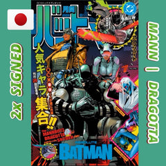 ABSOLUTE BATMAN #25 CLAY MANN - DOUBLE SIGNED By Clay & Dragotta - TOPLOADER