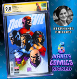 DAREDEVIL 1 CGC SS 9.8 🔥 1:1000 JOE QUESADA VARIANT SIGNED STEPHANIE PHILLIPS