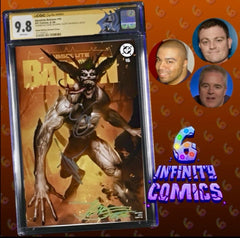 ABSOLUTE BATMAN #15 SS CGC 9.8 🔥 SIGNED BY JOCK, SCOTT SNYDER & DAVE WILKINS 3x