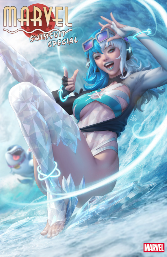 MARVEL SWIMSUIT SPECIAL: BRAND NEW BEACH DAY #1 🔥 1:200 ARTGERM VIRGIN VARIANT