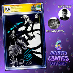 ABSOLUTE BATMAN #12 SS CGC 9.6 🔥 SUBIC GITD COVER SIGNED X2 BY DRAGOTTA SNYDER