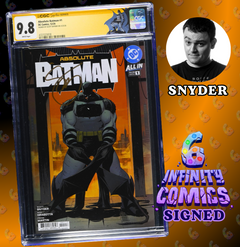 ABSOLUTE BATMAN #1 SS CGC 9.8 🔥 DRAGOTTA MAIN COVER A SIGNED BY SCOTT SNYDER