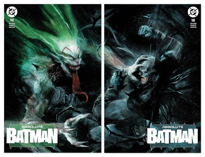 ABSOLUTE BATMAN #18 🦇🔥 BATMAN BOOK SIGNED BY MARTIN SIMMONDS CONNECTING SET