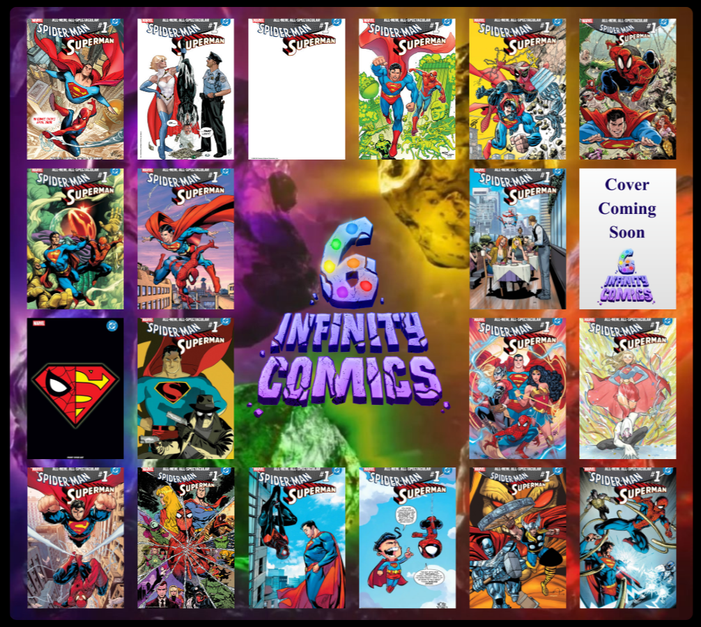 MARVEL/DC: SPIDER-MAN/SUPERMAN #1 🔥 FULL SET – ALL 20 MARVEL VARIANTS