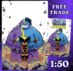 INFERNAL HULK VS. WOLVERINE #1 🔥 1:50 SKOTTIE YOUNG VIRGIN VARIANT