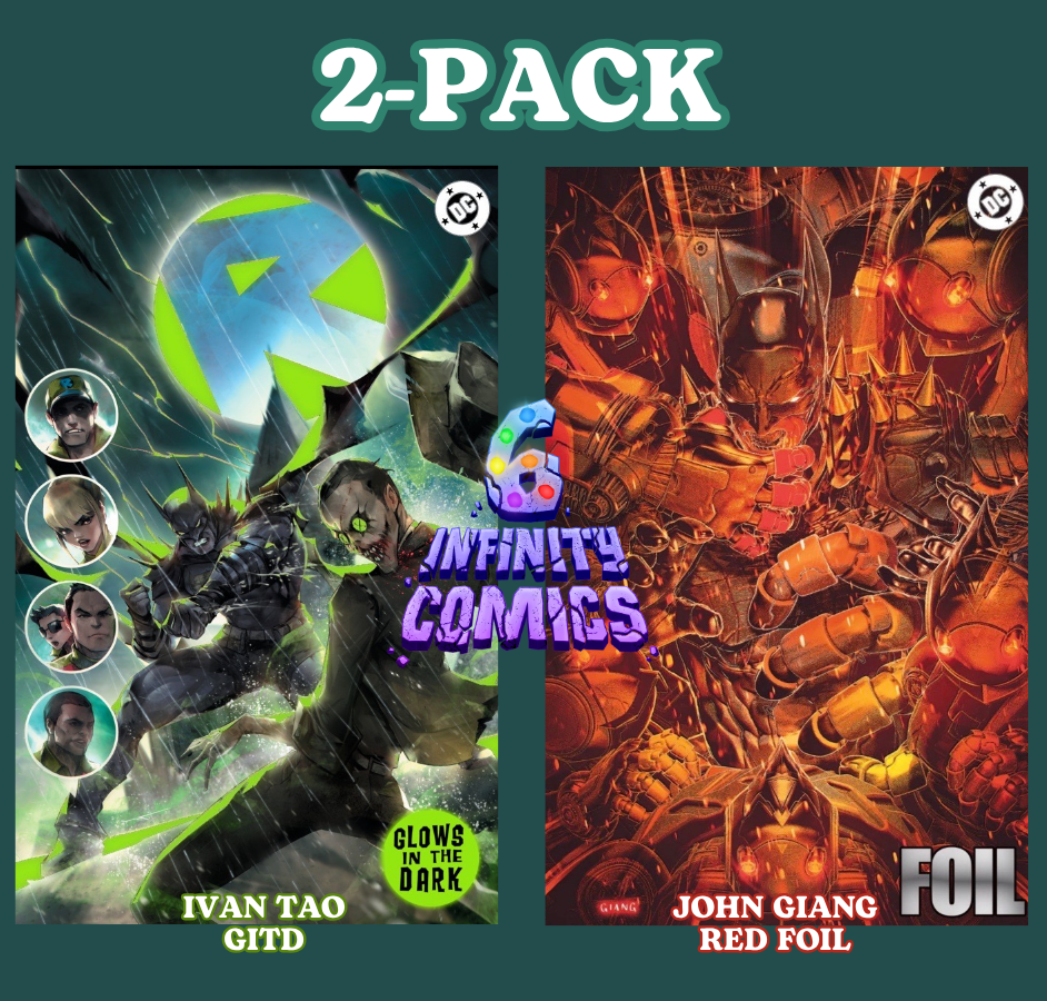 ABSOLUTE BATMAN 20 🔥 IVAN TAO GLOW-IN-THE-DARK AND JOHN GIANG RED FOIL SET PRE