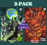 ABSOLUTE BATMAN 20 🔥 IVAN TAO GLOW-IN-THE-DARK AND JOHN GIANG RED FOIL SET PRE
