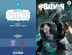 ABSOLUTE BATMAN #21 🦇🔥 BJORN BARENDS EXCLUSIVE FOIL VIRGIN & TRADE SET LTD 1K