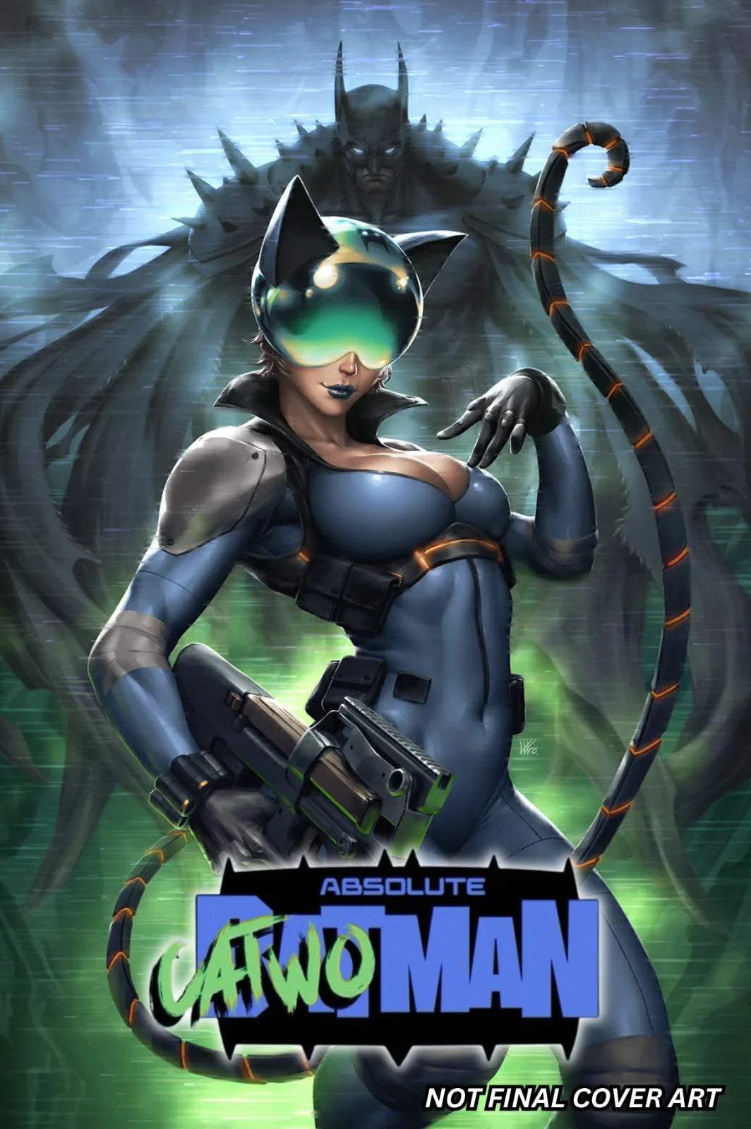 ABSOLUTE CATWOMAN #1 🔥 KENDRICK 'KUNKKA' LIM TRADE DRESS LTD 3000