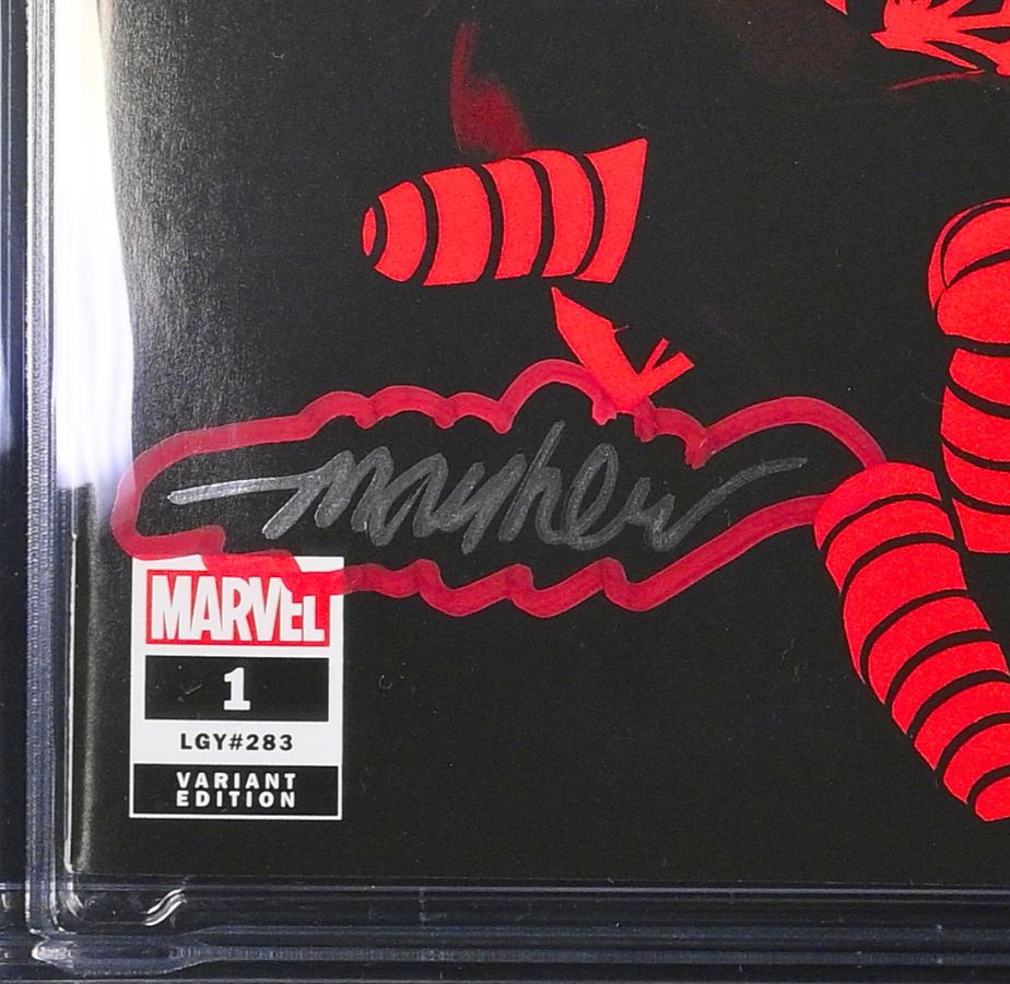 MILES MORALES: SPIDER-MAN #1 SS CGC 9.6 🔥 SIGNED & SKETCH BY MIKE MAYHEW