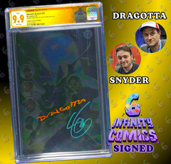 SS CGC 9.9 ‼️ ABSOLUTE BATMAN 20 🔥 IVAN TAO FOIL 2x SIGNED SNYDER DRAGOTTA