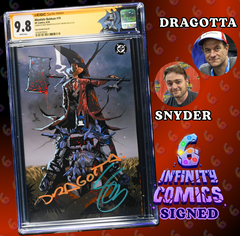 ABSOLUTE BATMAN #19 SS CGC 9.8 🔥 DEXTER SOY COVER B SIGNED BY SNYDER DRAGOTTA