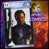PUNISHER #1 CGC 9.8 🔥 ALEX ROSS TIMELESS VIRGIN VARIANT CUSTOM PUNISHER LABEL