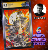 ABSOLUTE BATMAN 1 SS CGC 9.8 🔥 LIN PANINI DEUTSCHLAND VIRGIN SIGNED SNYDER