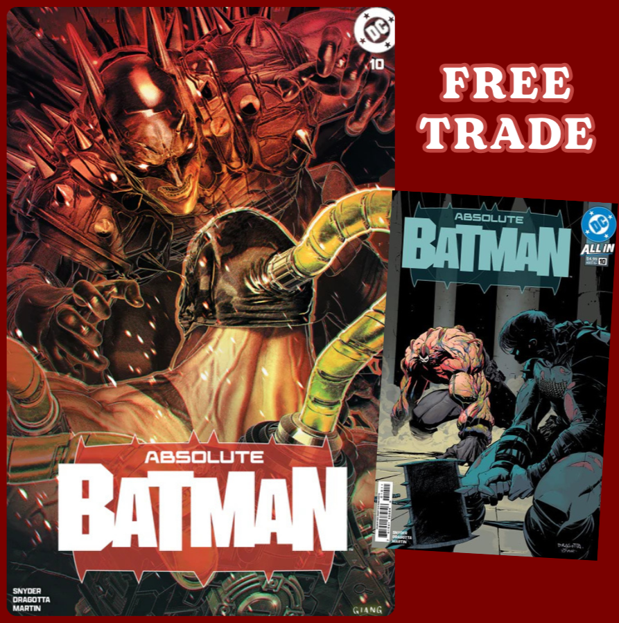 [FREE TRADE] ABSOLUTE BATMAN #10 🔥 JOHN GIANG VARIANT SDCC EXCLUSIVE
