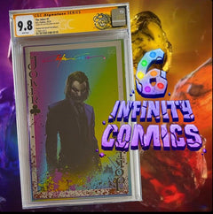 THE JOKER #1 SS CGC 9.8 🔥 MEGACON FOIL VARIANT  CLAYTON CRAIN INFINITY SIGNED