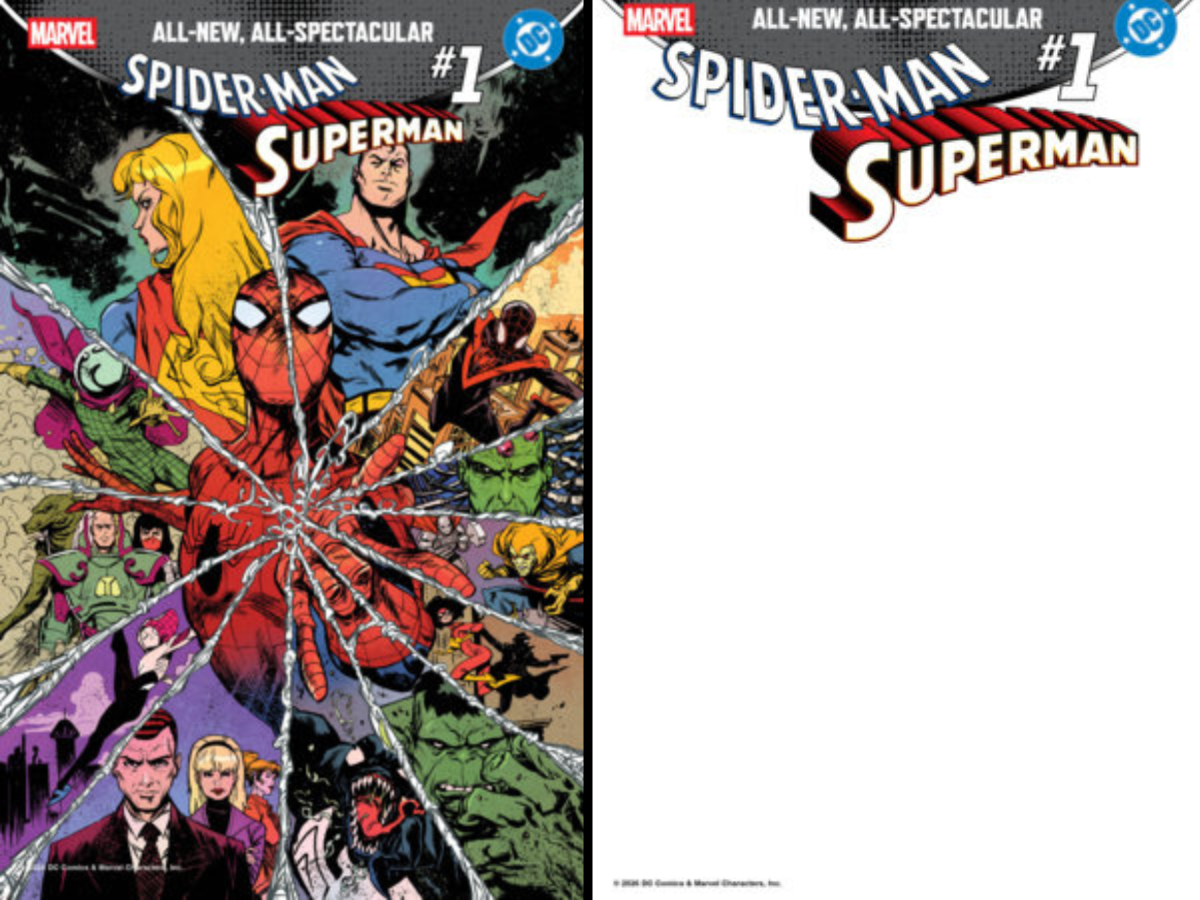 MARVEL/DC: SPIDER-MAN/SUPERMAN #1 🔥 FULL SET – ALL 20 MARVEL VARIANTS