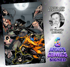 ABSOLUTE BATMAN #25 🔥 SIGNED REMARQUED MERCER COLOR SPLASH VIRGIN, Dragotta, Snyder, 