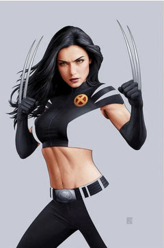 X-MEN #20 JTC TYLER CHRISTOPHER EXPO NEGATIVE X-23 GRAY VIRGIN VARIANT