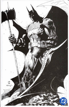 ABSOLUTE BATMAN #1 🦇🔥 1:100 JIM LEE B&W JAPANESE VARIANT