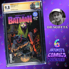 ABSOLUTE BATMAN #18 SS CGC 9.8 🔥 COVER A SIGNED BY NICK DRAGOTTA