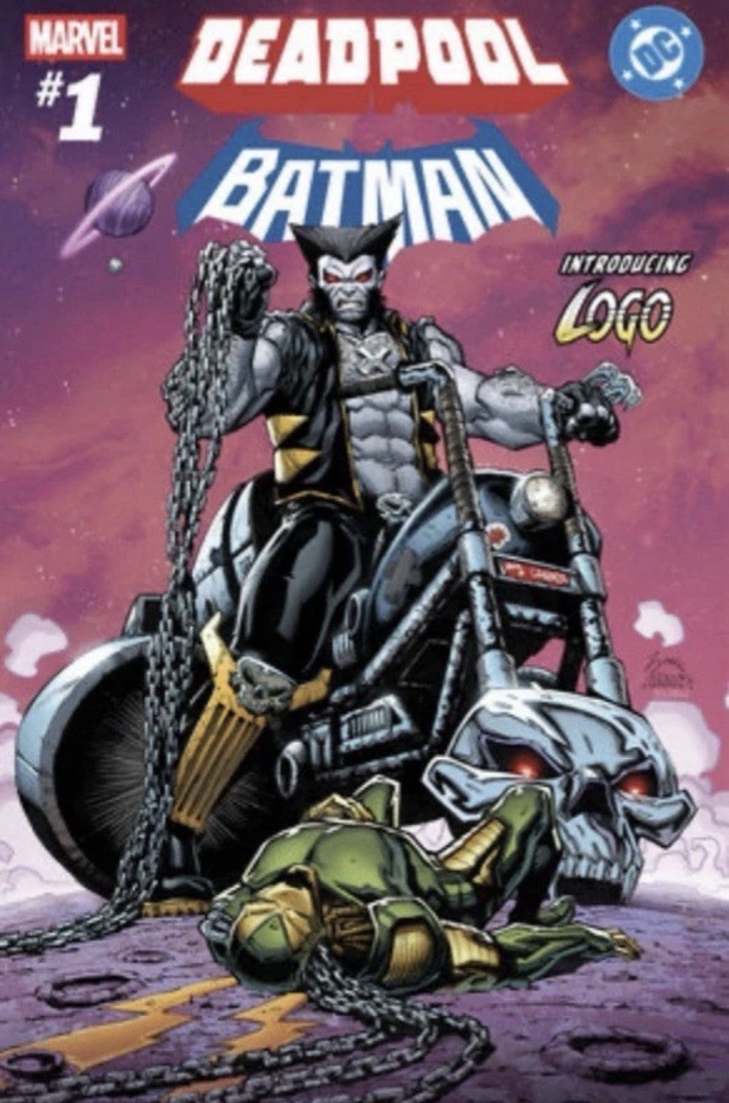 DEADPOOL/BATMAN #1 🔥 JOHN TYLER CHRISTOPHER NEGATIVE EXCLUSIVE WONDER WOMAN KEY