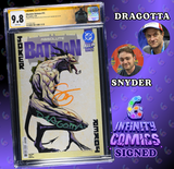 ABSOLUTE BATMAN #15 CGC SS 9.8 🔥 DRAGOTTA 1ST PTG SIGNED BY SNYDER & DRAGOTTA