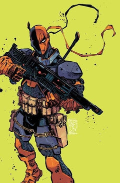 DEATHSTROKE THE TERMINATOR 1 🔥 CVR D CORONA NEXT LEVEL CARD STOCK SIGNED FLEECS