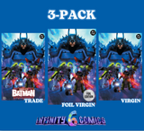 ABSOLUTE BATMAN #20 🦇🔥 DAVE WILKINS 3-PACK TRADE, VIRGIN AND FOIL VIRGIN