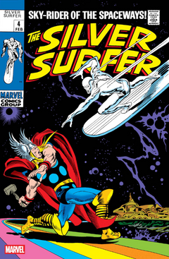 SILVER SURFER #4 🔥 1:25 FACSIMILE EDITION CHRIS CAMPANA VARIANT [FREE FOIL]