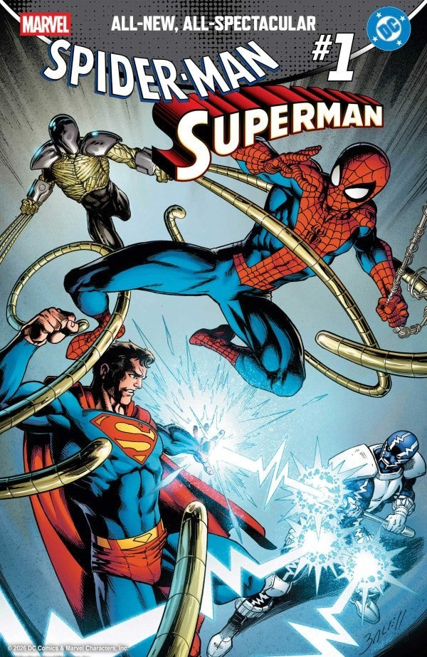 MARVEL/DC: SPIDER-MAN/SUPERMAN #1 🔥 FULL SET – ALL 20 MARVEL VARIANTS
