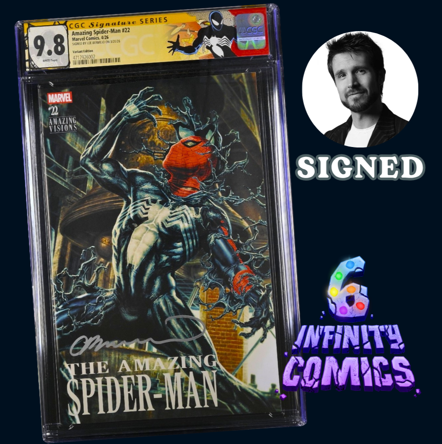 AMAZING SPIDER-MAN #22 SS CGC 9.8 🔥 SIGNED BY LEE BERMEJO VARIANT