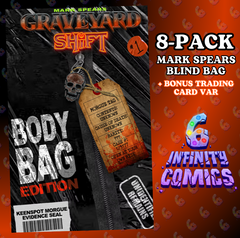 [8-PACK] MARK SPEARS GRAVEYARD SHIFT #1 🔥 COVER D BLIND BAG + BONUS CARD
