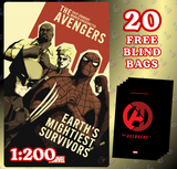 AVENGERS #1 🔥 1:200 CHIP ZDARSKY VARIANT [20 FREE BLIND BAGS]