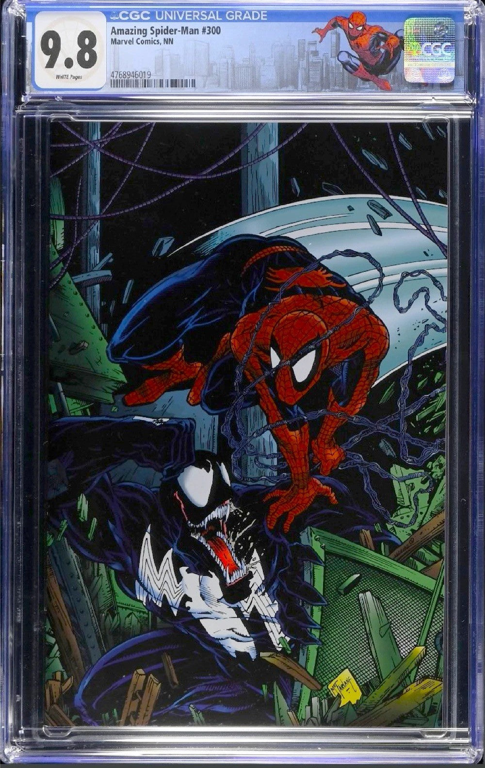 AMAZING SPIDER-MAN #300 CGC 9.8 FOIL🔥
