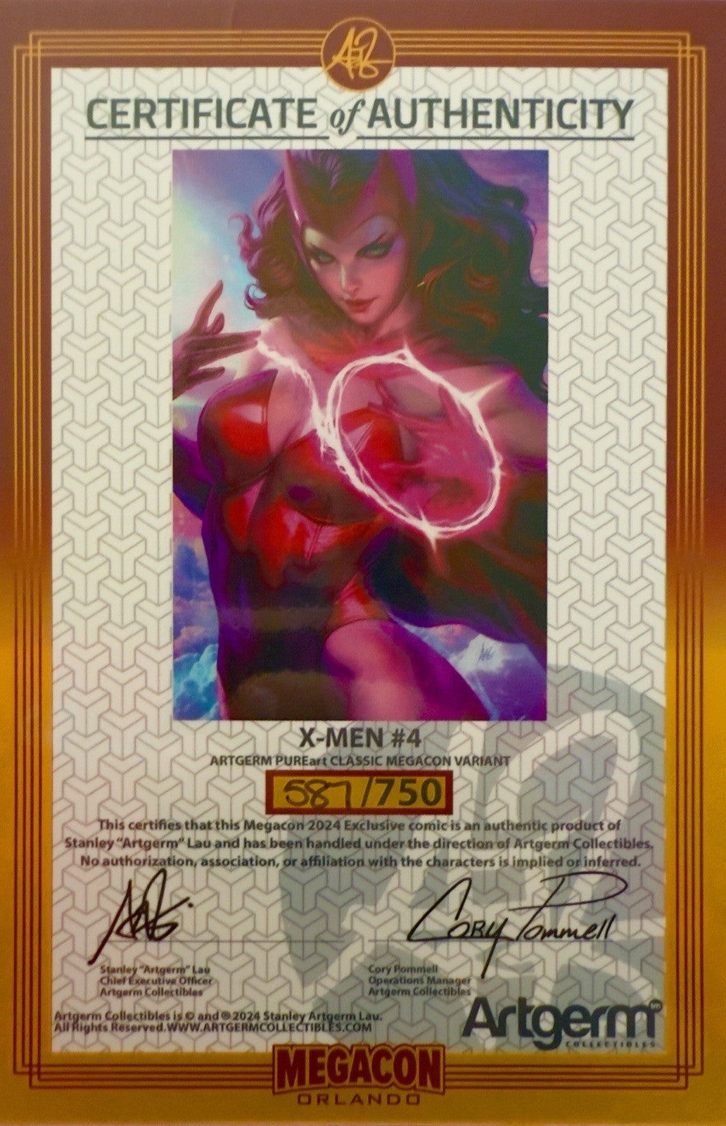 X-MEN FACSIMILE #4 CGC 9.8 SS 🔥 SIGNED BY ARTGERM FAN EXPO “A” EXCLUSIVE VIRGIN