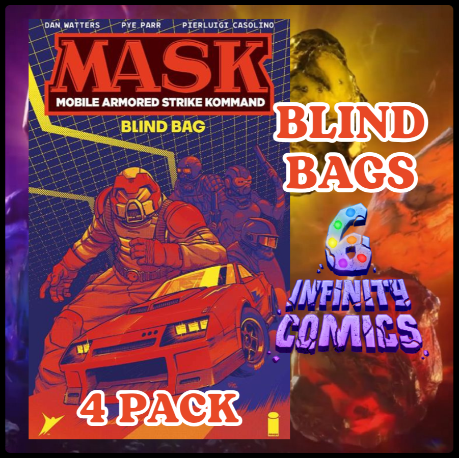 [4 PACK] MASK #1 🔥 CVR R BLIND BAG VARIANT 2026 ‼️ PRESELL 6/3