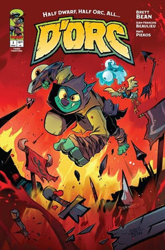 D'ORC #1 🔥 3RD PRINT ZELDA BOTW HOMAGE SABBATINI LTD 999 COA MEGACON