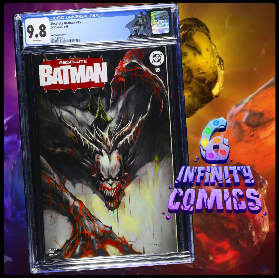 ABSOLUTE BATMAN #15 CGC 9.8 🔥 IVAN TAO VARIANT 1ST APP JOKER