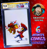 ROGUE #1 CGC SS 9.8 🔥 2ND PRINT VIRGIN SKOTTIE YOUNG SIGNED X-MEN CUSTOM LABEL